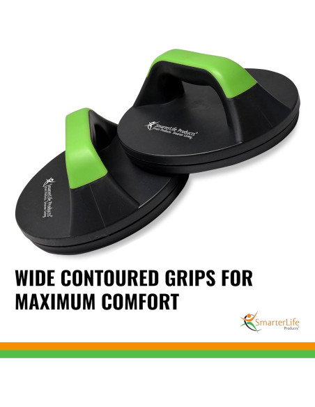 Barra de Flexiones SmarterLife con Mangos Rotativos - 1,06 kg