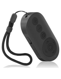 Control Remoto Inalámbrico para Cámara Zoom y Cambio de Cámara - Negro