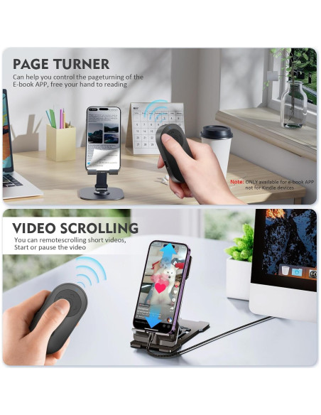 Control Remoto Inalámbrico para Cámara Zoom Shenzen Negro 2pcs