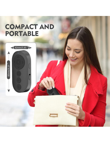 Control Remoto Inalámbrico para Cámara Zoom Shenzen Negro 2pcs