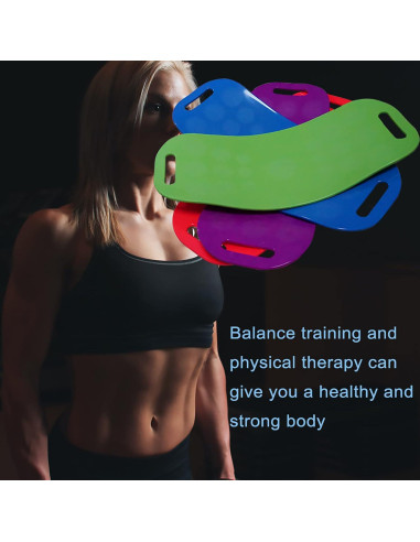 Tabla de Equilibrio Kayphil ABS 65,97x27,99cm Púrpura