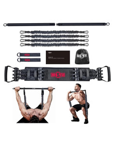 INNSTAR Banda de Resistencia 96 cm con Barra y Accesorios