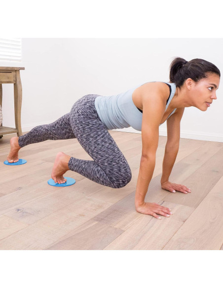 Deslizadores de Ejercicio ProsourceFit Core Azul - Juego de 2