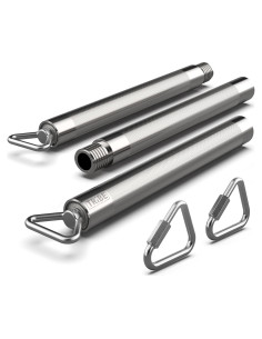 Barra de Bandas de Resistencia Tribe Lifting - Acero 0,91 kg