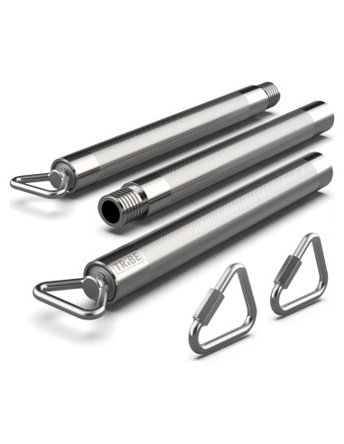 Barra de Bandas de Resistencia Tribe Lifting - Acero 0,91 kg