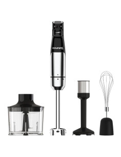 Batidora de Mano Courant CHB-4004STK 400W 4 en 1 Acero Inoxidable