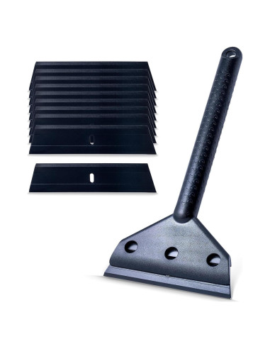 Raspador de Plástico FOSHIO con 10 Cuchillas Reemplazables