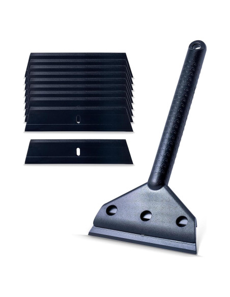 Raspador de Plástico FOSHIO con 10 Cuchillas Reemplazables