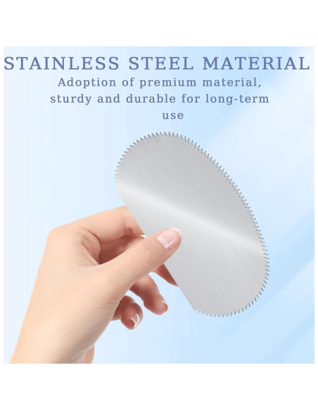 Herramienta de Escultura de Arcilla DAJISI 2 Pcs Acero Inoxidable