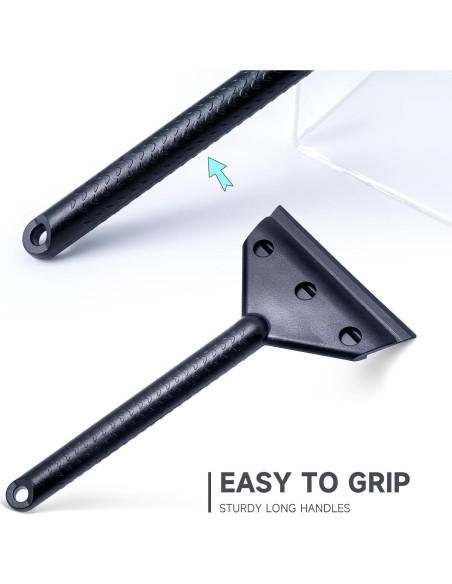 Raspador de Plástico FOSHIO con 10 Cuchillas Reemplazables