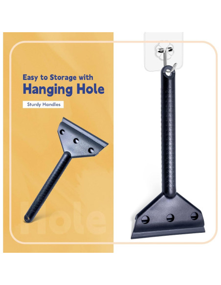 Raspador de Plástico FOSHIO con 10 Cuchillas Reemplazables