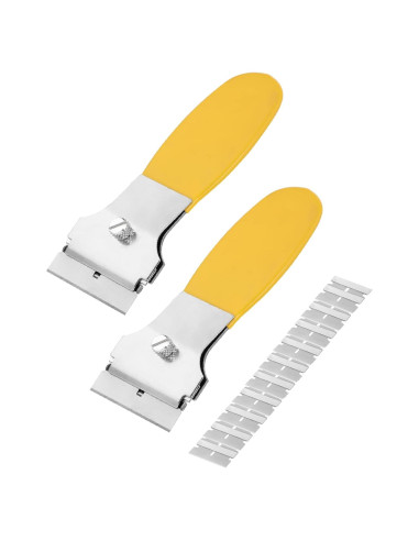 Juego de Raspadores de Cuchillas Bates - 2 Piezas con 10 Cuchillas