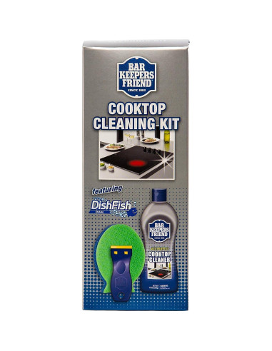 Limpiador de Cocina Bar Keepers Friend 399g + Raspador y Esponja