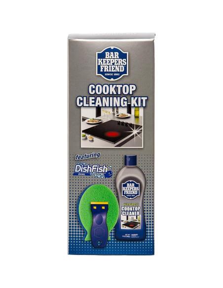 Limpiador de Cocina Bar Keepers Friend 399g + Raspador y Esponja