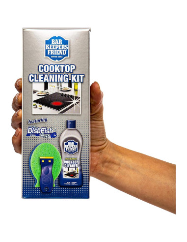 Limpiador de Cocina Bar Keepers Friend 399g + Raspador y Esponja