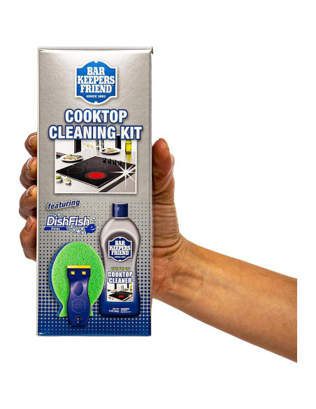 Limpiador de Cocina Bar Keepers Friend 399g + Raspador y Esponja