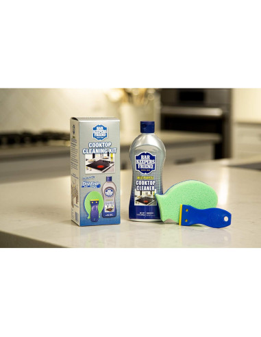 Limpiador de Cocina Bar Keepers Friend 399g + Raspador y Esponja