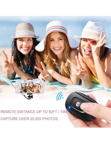 Disparador Remoto Inalámbrico Quepanda CH-9 para Cámara Smartphone