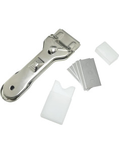 Rascador de Metal Pro Bamboo Kitchen con 5 Cuchillas para Superficies 2