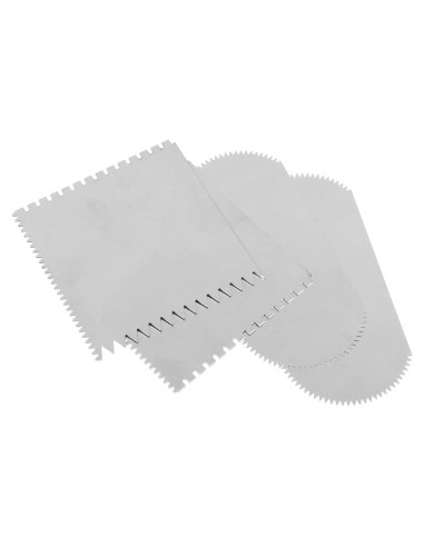 Juego de 4 raspadores de arcilla ARTIBETTER acero inoxidable