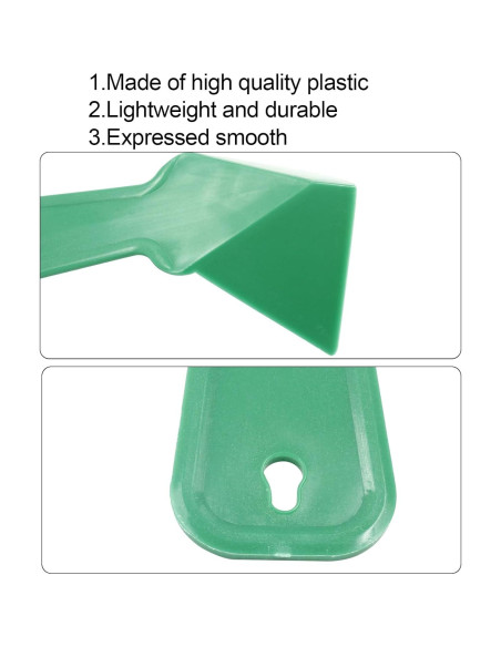 2 Raspadores de Esquina de Yeso Unlorspy Verde 17x9.5 cm