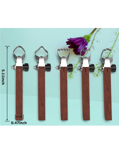 Juego de 5 Herramientas de Tallado Cerámica GEOCCI