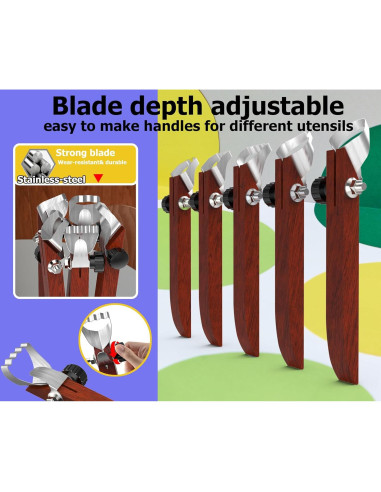 Juego de 5 Herramientas de Tallado Cerámica GEOCCI