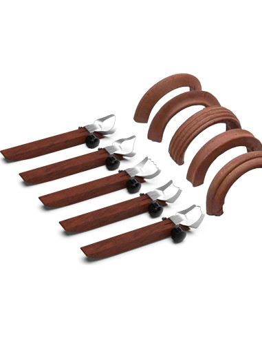 Juego de 5 Herramientas de Tallado Cerámica GEOCCI