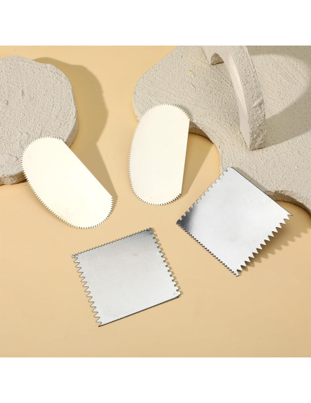 Kit de 10 Herramientas de Cerámica Acero Inoxidable Meyeyaia