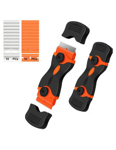 Raspador Doble Filo CANOPUS con 10 Cuchillas Metal y Plástico