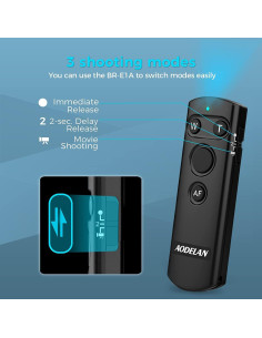 Control Remoto Inalámbrico Canon BR-E1B para Cámaras EOS 2