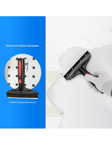 Raspador de Cuchillas EHDIS 15,24 cm con 10 Repuestos