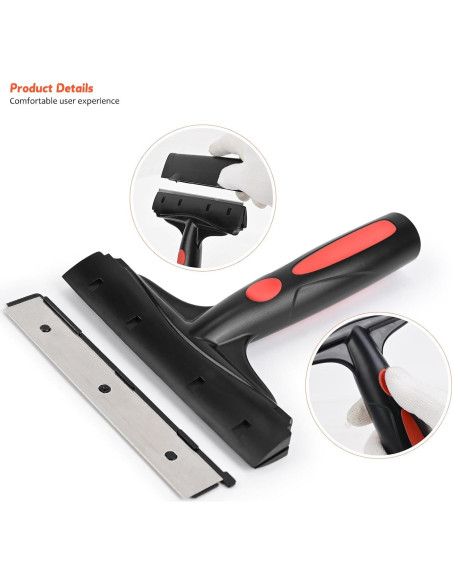 Raspador de Cuchillas EHDIS 15,24 cm con 10 Repuestos