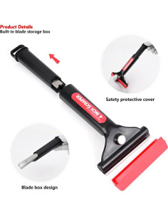 Raspador de Cuchillas EHDIS 4" con 10 Cuchillas Repuesto 2