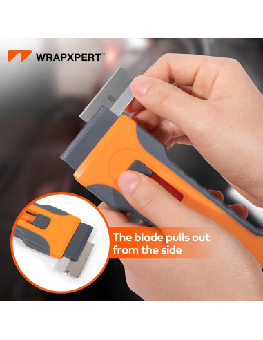 Raspador de Cuchilla WrapXpert 2 Paquete con 30 Cuchillas