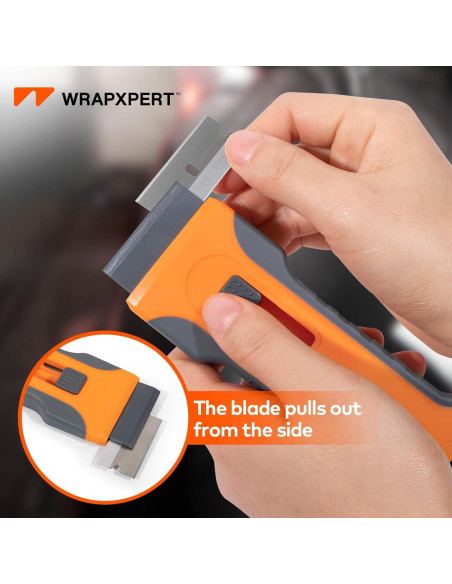 Raspador de Cuchilla WrapXpert 2 Paquete con 30 Cuchillas