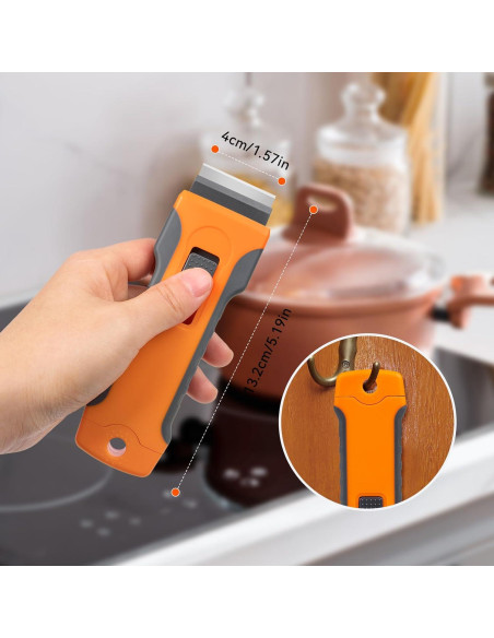 Raspador de Cuchilla WrapXpert 2 Paquete con 30 Cuchillas