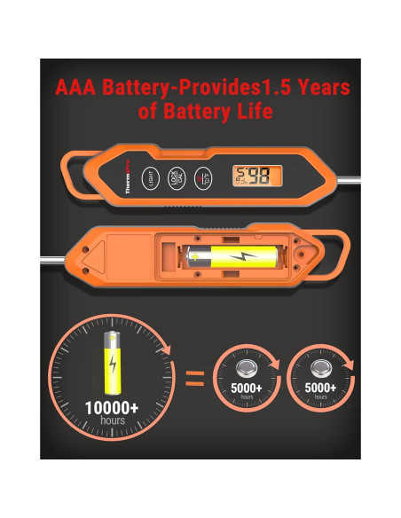 Termómetro de cocina digital ThermoPro TP15H impermeable