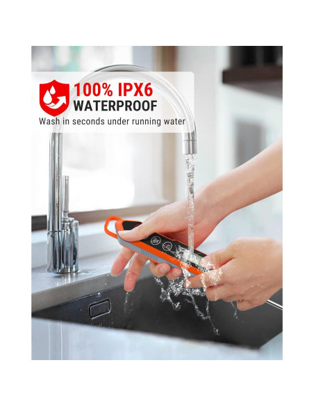 Termómetro de cocina digital ThermoPro TP15H impermeable
