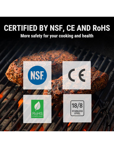 Termómetro de cocina digital ThermoPro TP15H impermeable