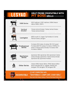 Sondas de Temperatura de Repuesto Pit Boss 2 Paquetes 2