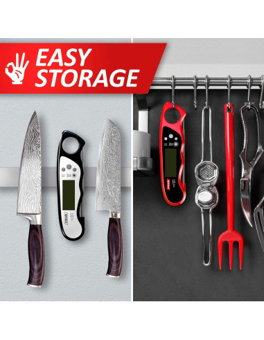 Termómetro Digital para Carne Smak DT-79 Resistente al Agua