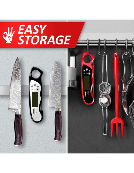 Termómetro Digital para Carne Smak DT-79 Resistente al Agua