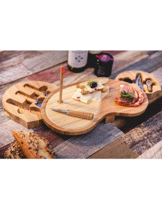 Conjunto de Tabla de Quesos Toscana Picnic Time 37x22cm 2