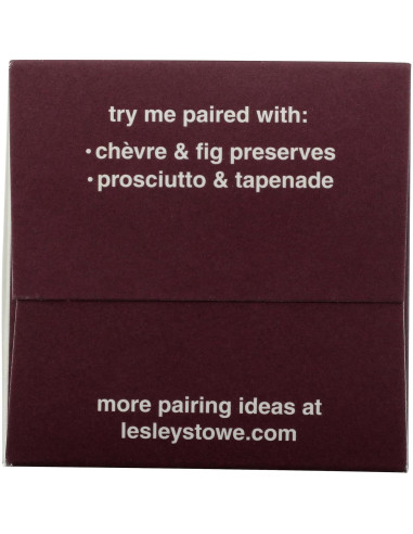 Crisps de Higo y Aceituna Lesley Stowe 150 g