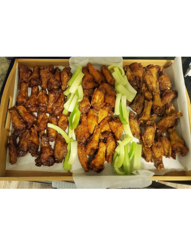 Set de Bandejas de Bambú PAFREWOG 3 Piezas 42x30cm