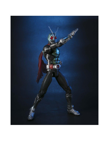 Figura de Acción Kamen Rider No.1 Bandai 19.6 cm con Soporte