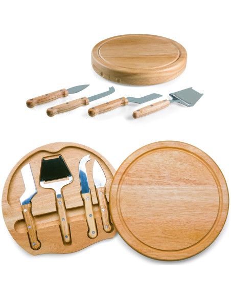 Juego de Tabla de Queso TOSCANA Picnic Time 25.9 cm