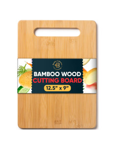 Tabla de Cortar de Bambúsi 32 x 23 cm Ecológica Natural