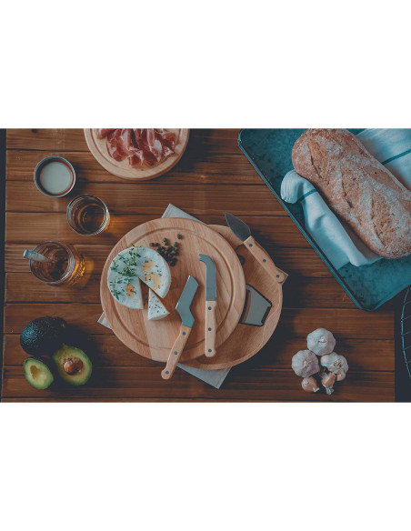 Juego de Tabla de Queso TOSCANA Picnic Time 25.9 cm